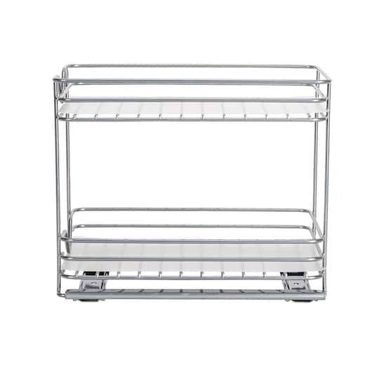 Household Essentials Glidez 2-Tier Spice Rack Organizer